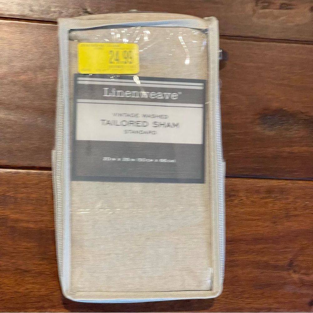 Linenweave standard sham